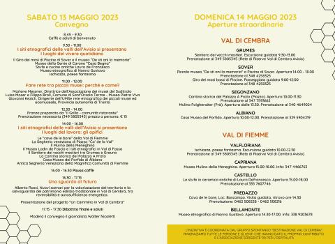 I musei delle valli dell'Avisio si presentano