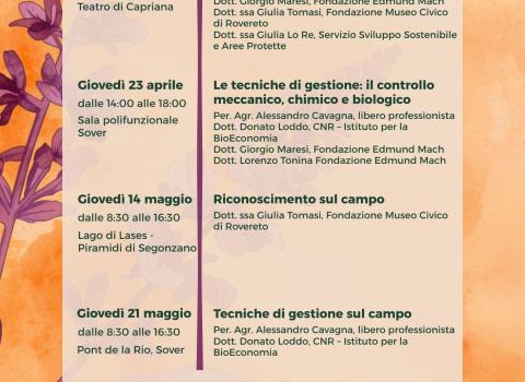 La Rete in campo contro le invasive